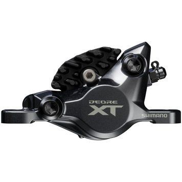 Каліпер гідравл диск гальм Shimano BR-M8200 Deore XT, монтаж РМ160мм, колодка G05A-RX полімер IBRM8200MPRX фото
