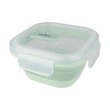 Контейнер Tribe Collapsible Container 500 мл силіконовий T-FF-0027-mint T-FF-0027-mint фото