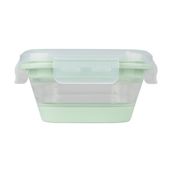 Контейнер Tribe Collapsible Container 500 мл силіконовий T-FF-0027-mint T-FF-0027-mint фото