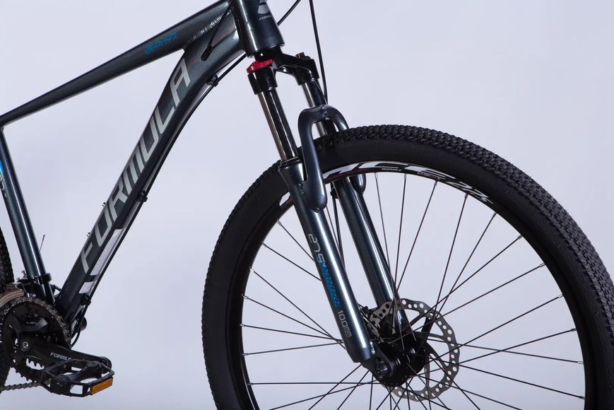 Велосипед AL 27.5" Formula ZEPHYR 3.0 DD CS рама-19" темно-сірий 2026 OPS-FR-27.5-316 фото
