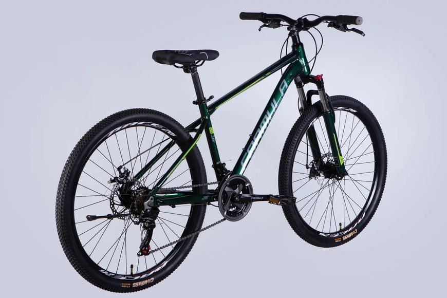 Велосипед AL 26" Formula MOTION DD FR рама-16" зелено-сірий 2025 OPS-FR-26-764 фото