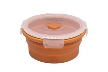 Контейнер Tribe Bowl Container 550 мл силіконовий T-FF-0045, ocher T-FF-0045-ocher фото