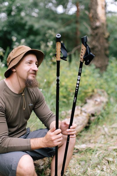 Палиці для скандинавської ходьби Tribe Nordic Pole Alu T-ME-0022-white T-ME-0022-white фото