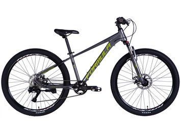 Велосипед AL 26" Formula ZEPHYR 3.0 DD CS рама-14" сірий з зеленим 2026 OPS-FR-26-814 фото