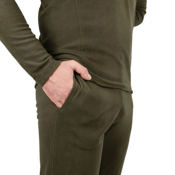 Термобілизна чоловіча Tribe Microfleece (футболка+штани) T-KA-0015-olive 2XL T-KA-0015-olive-2XL фото