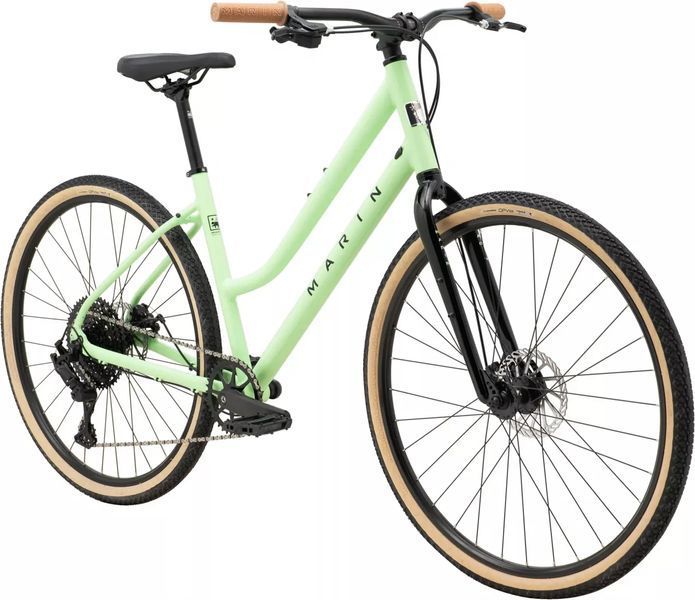 Велосипед 28" Marin KENTFIELD 2 ST рама - S 2025 Gloss Light Green/Black/Green SKE-47-90 фото