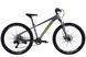 Велосипед AL 26" Formula ZEPHYR 3.0 DD CS рама-14" сірий з зеленим 2026 OPS-FR-26-814 фото 1