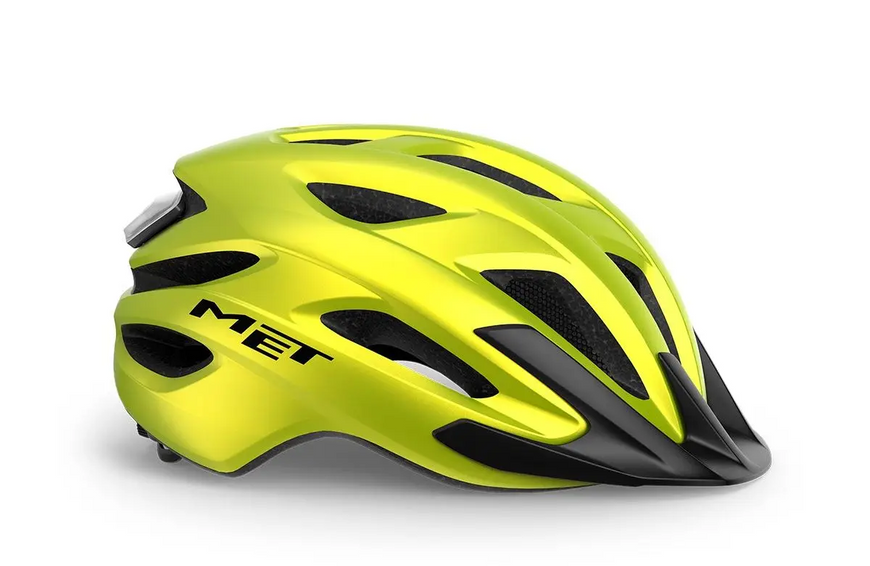 Шолом MET Crossover CE Lime Yellow Metallic | Matt UN (52-59) 3HM 149 CE00 UN GI1 фото