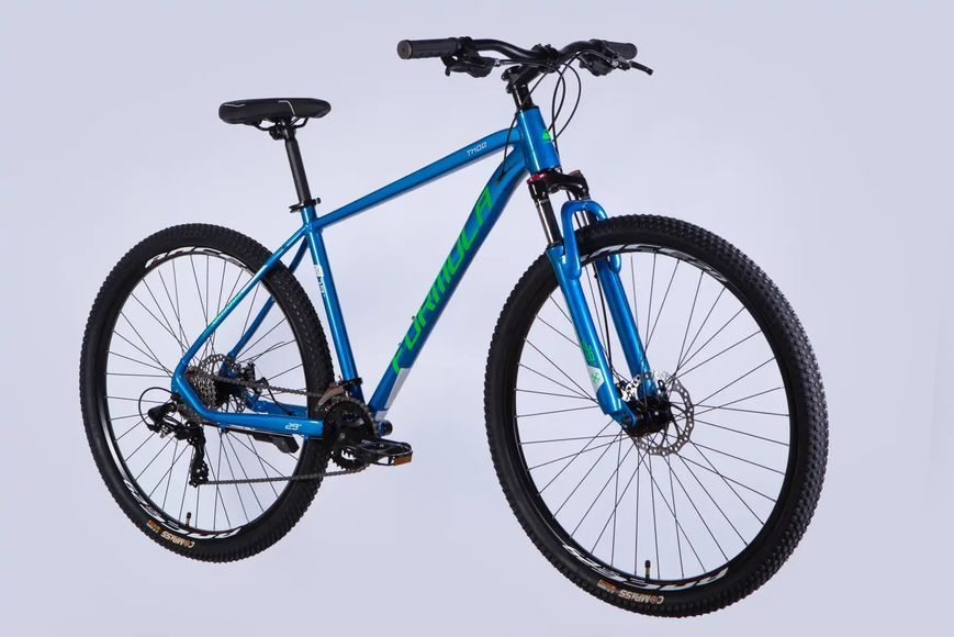 Велосипед AL 29" Formula THOR DD CS рама-19" синій з зеленим 2026 OPS-FR-29-431 фото