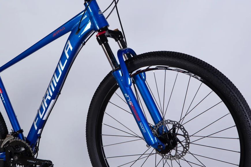 Велосипед AL 27.5" Formula ZEPHYR 3.0 DD CS рама-17" синій 2026 OPS-FR-27.5-315 фото