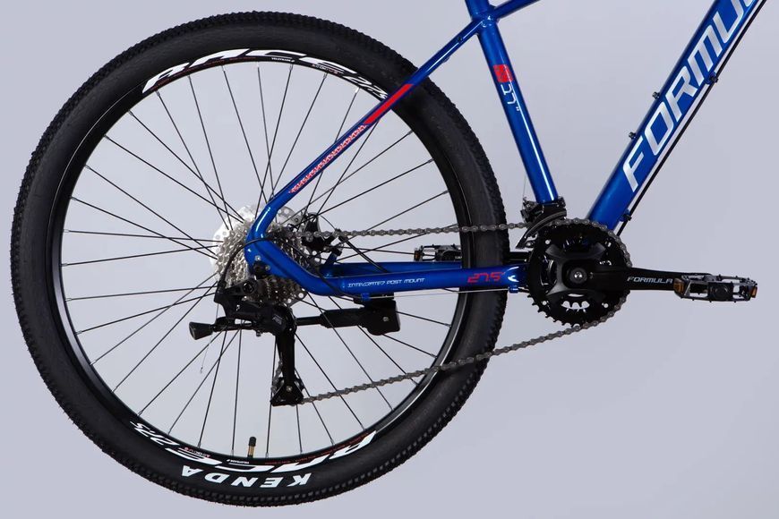 Велосипед AL 27.5" Formula ZEPHYR 3.0 DD CS рама-17" синій 2026 OPS-FR-27.5-315 фото
