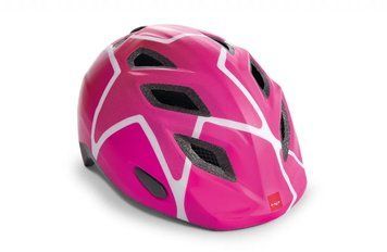 Шолом MET GENIO CE PINK STARS/GLOSSY UN (52-57) 3HELM 90 UN RT фото