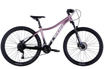 Велосипед AL 27,5" Leon XC LADY 80 HDD рама-16" рожевий з чорним 2025 OPS-LN-27,5-009 фото