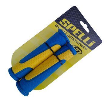 Гріпси Spelli SBG-6708L 127мм жовто-сині SBG-6708L Blue \Yellow фото