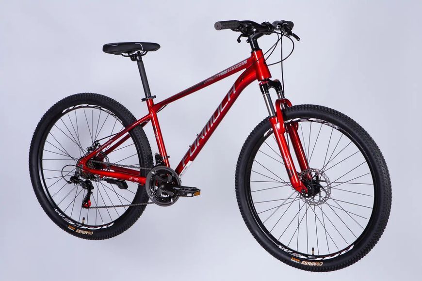 Велосипед AL 29" Formula MOTION DD FR рама-19" червоний з сірим 2026 OPS-FR-29-418 фото
