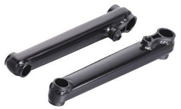 Комплект шатунів Kenli KL-8800S-E 175 для BMX, Cr-Mo, під 19 мм * 48Т, право та лівосторонні, чорний KL-8800S-E фото