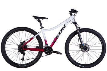 Велосипед AL 27,5" Leon XC LADY 80 HDD рама-16" білий з малиновим 2025 OPS-LN-27,5-010 фото
