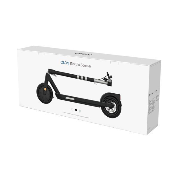 Електросамокат OKAI ES10-NEON Lite Black 9", 300(600)W, 7.8Ah, 30km, 25km\h, 20%, NFC, App,15kg 41460 фото