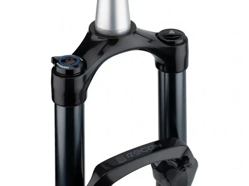 Вилка RockShox Recon Silver RL - Crown 27.5" 9QR 100mm Black Alum Str 1 1/8 42offset Solo Air (includes, Star nut) D1 00.4020.557.003 фото