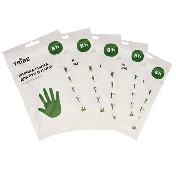 Набір хімічних грілок Tribe Hand Warmer для рук (5 пар) T-LD-0011-OS T-LD-0011-OS фото