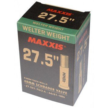 Камера Maxxis WELTER WEIGHT 27.5X1.75/2.4 Schrader 48мм EIB00139900 фото