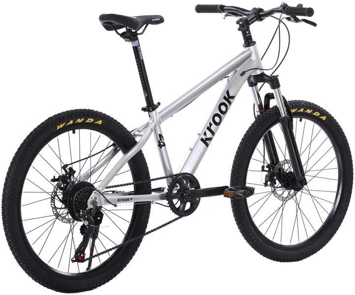 Велосипед 24" Krook 24 2025 сірий SKE-70-30 фото