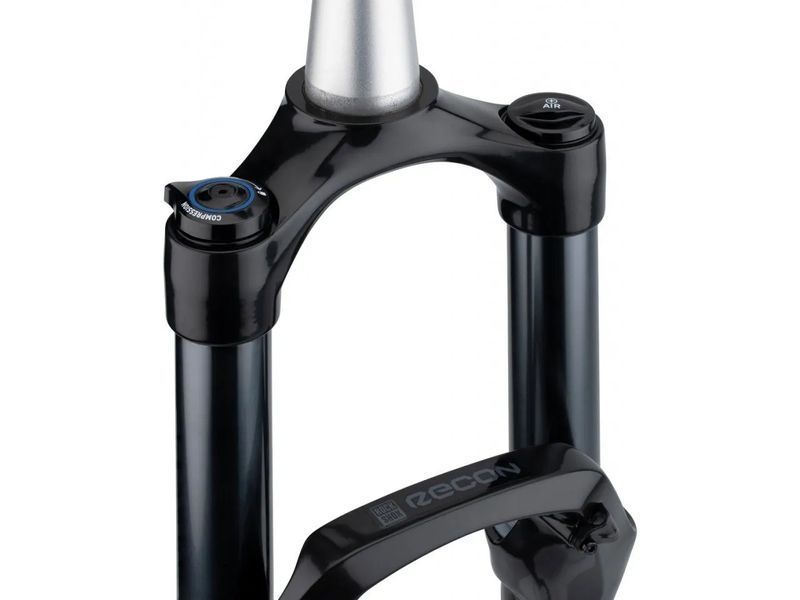 Вилка RockShox Recon Silver RL - Crown 27.5" 9QR 100mm Black Alum Str Tpr 42offset Solo Air (includes, Star nut) D1 00.4020.557.006 фото