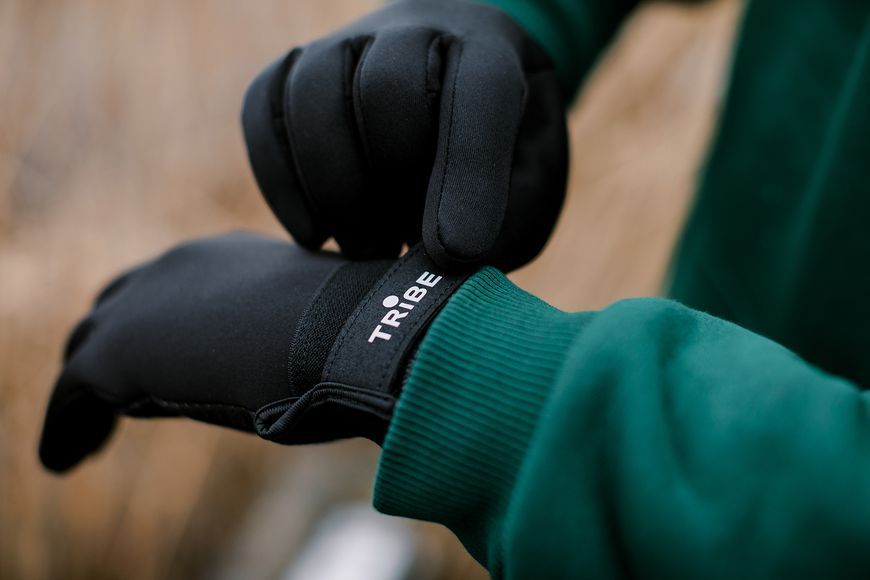 Рукавиці Tribe Wind Gloves T-KC-0012-black-M T-KC-0012-black-M фото