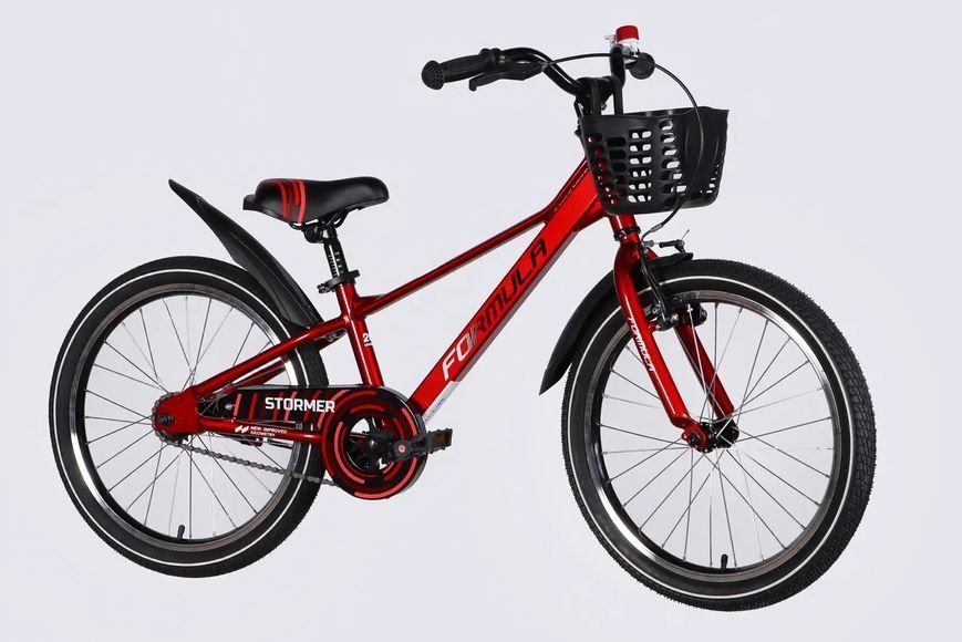 Велосипед AL 20" Formula Kid STORMER BH рама-10" червоний 2026 OPS-FRK-20-246 фото