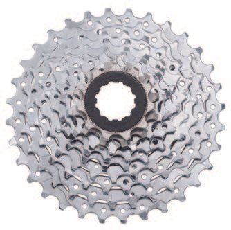 Касета SunRace CSM90 9AW U, 9 швидкостей, 11-36T, Zinc CSM90.9AW0.US0.BX фото