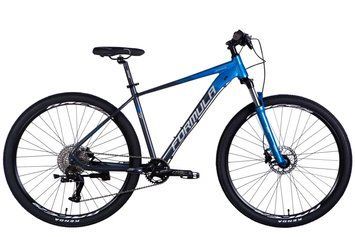 Велосипед AL 29" Formula ZEPHYR 1.0 HDD рама-19" синьо-сірий 2026 OPS-FR-29-452 фото