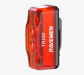Заднє світло Ravemen TR200 (200 lm, 800 mAh) з датчиком руху 6970232530719 фото