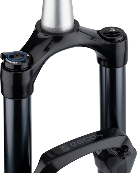 Вилка RockShox Recon Silver RL - Crown 27.5" 9QR 120mm Black Alum Str 1 1/8 42offset Solo Air (includes, Star nut) D1 00.4020.557.004 фото