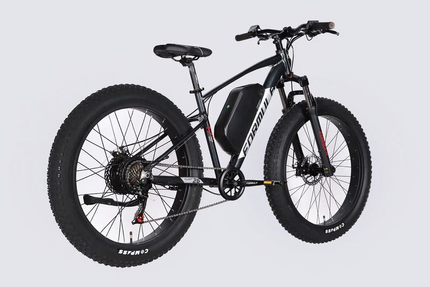 Велосипед з електроприводом 26" AL Formula ePALADIN DD FR рама-17" 48B 15.6А*г 500Вт темно-сріблястий ELB-FR-26-154 фото