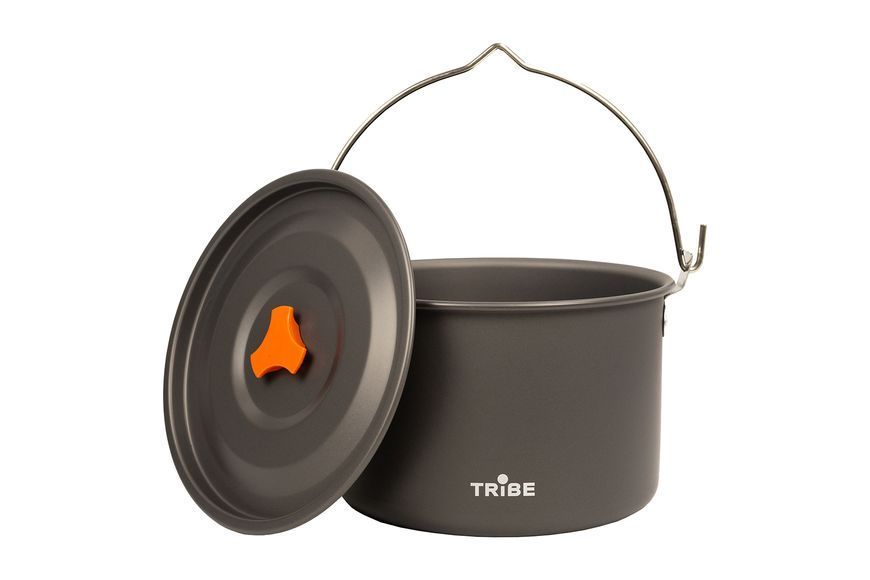 Казанок Tribe Pot 4 л Alu алюмінієвий T-FH-0041-grey T-FH-0041-grey фото