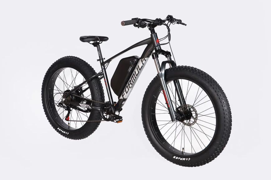 Велосипед з електроприводом 26" AL Formula ePALADIN DD FR рама-17" 48B 15.6А*г 500Вт темно-сріблястий ELB-FR-26-154 фото