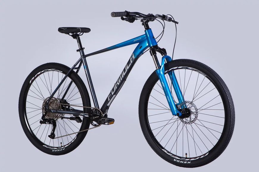 Велосипед AL 29" Formula ZEPHYR EXPERT HDD рама-21" синьо-сірий 2025 OPS-FR-29-396 фото