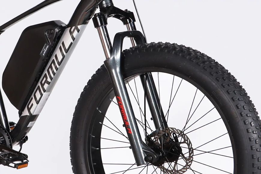 Велосипед з електроприводом 26" AL Formula ePALADIN DD FR рама-17" 48B 15.6А*г 500Вт темно-сріблястий ELB-FR-26-154 фото