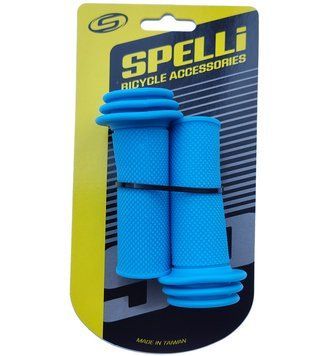 Гріпси Spelli SBG-688 90мм з упором сині SBG-688 Blue фото