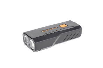Велосипедна фара ONRIDE Spark 20 (300 lm, 5000 mAh, Type-C), функ. Power Bank, пластикова 6931610377 фото