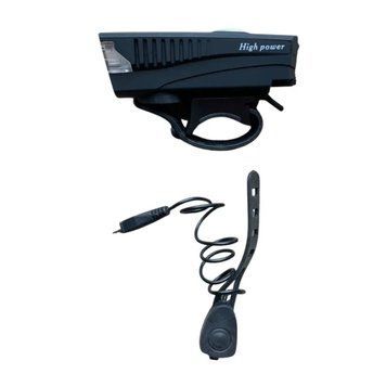 Велофара з дзвоником SA-17 HJ-0011 350lm Li-on 1200mAh USB Pl VSA17 фото