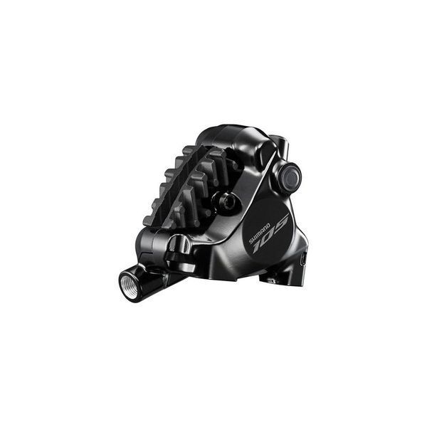 Каліпер гідравл диск гальм Shimano BR-R7170-F, 105, FLAT MOUNT передній адаптер 140/160мм, колодка L05A RESIN PAD(W/FIN) IBRR7170F6RF фото