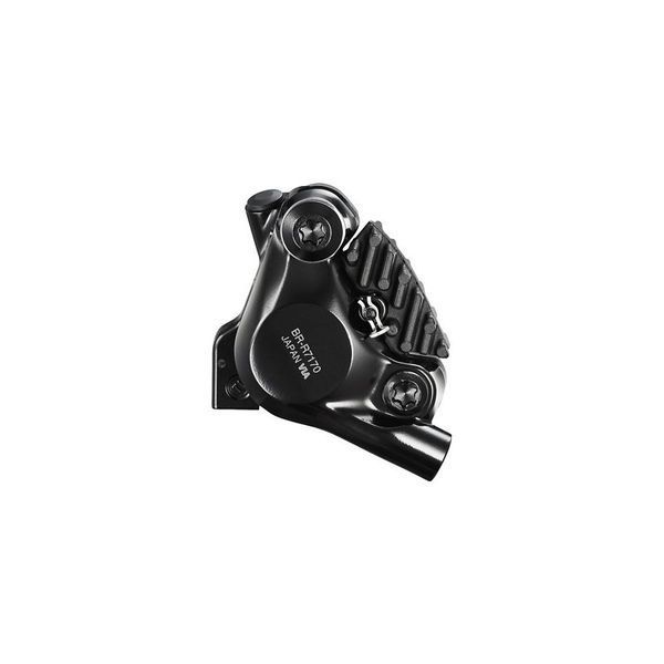 Каліпер гідравл диск гальм Shimano BR-R7170-F, 105, FLAT MOUNT передній адаптер 140/160мм, колодка L05A RESIN PAD(W/FIN) IBRR7170F6RF фото