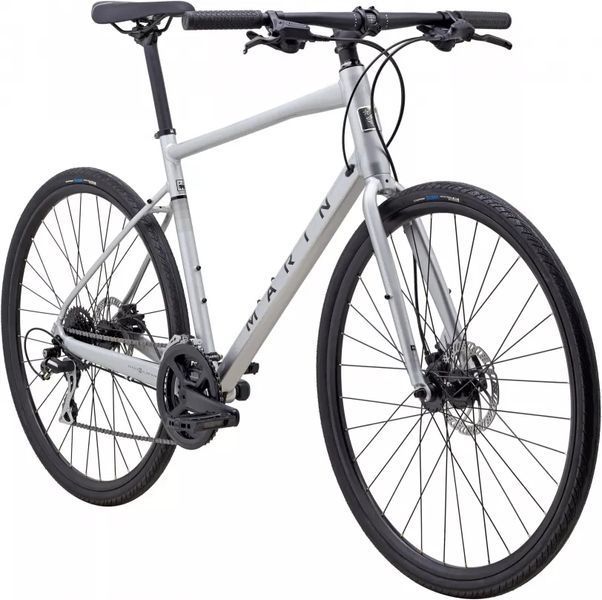 Велосипед 28" Marin Fairfax 2 рама - M Gloss Silver/Black A5 SKE-54-70 фото