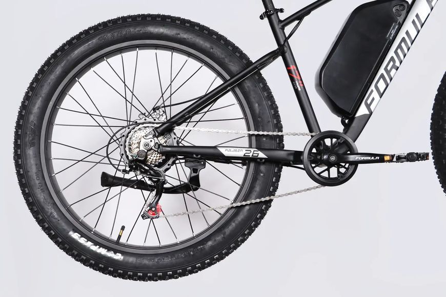 Велосипед з електроприводом 26" AL Formula ePALADIN DD FR рама-17" 48B 15.6А*г 500Вт чорний ELB-FR-26-155 фото
