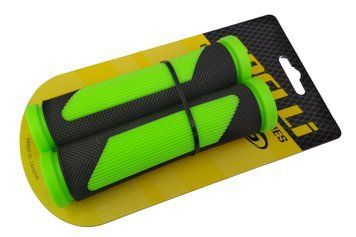 Гріпси SPELLI SBG-692 чорні з зелениим 125мм SBG-692 BK-Green фото