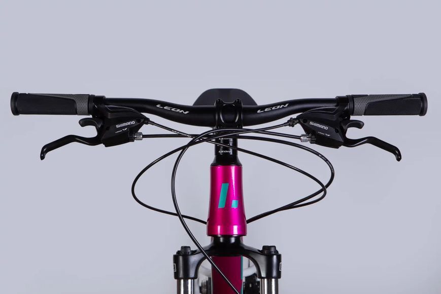 Велосипед AL 27,5" Leon XC 105 DD CS рама-13" рожевий з білим 2025 OPS-LN-27,5-029 фото