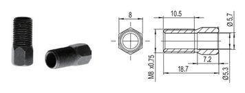 Гайка Alligator для гідролінії Shimano, уп. 10 шт HK-SH01#B10 фото