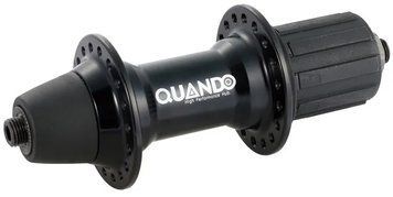Втулка задн. Quando KT-AZ2R 36H V-brake алюміній., 145mm, касета, 7 ск., чорна HUBB-43-16 фото
