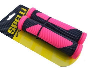 Гріпси SPELLI SBG-692 чорні з рожевим 125мм SBG-692 BK/Pink фото